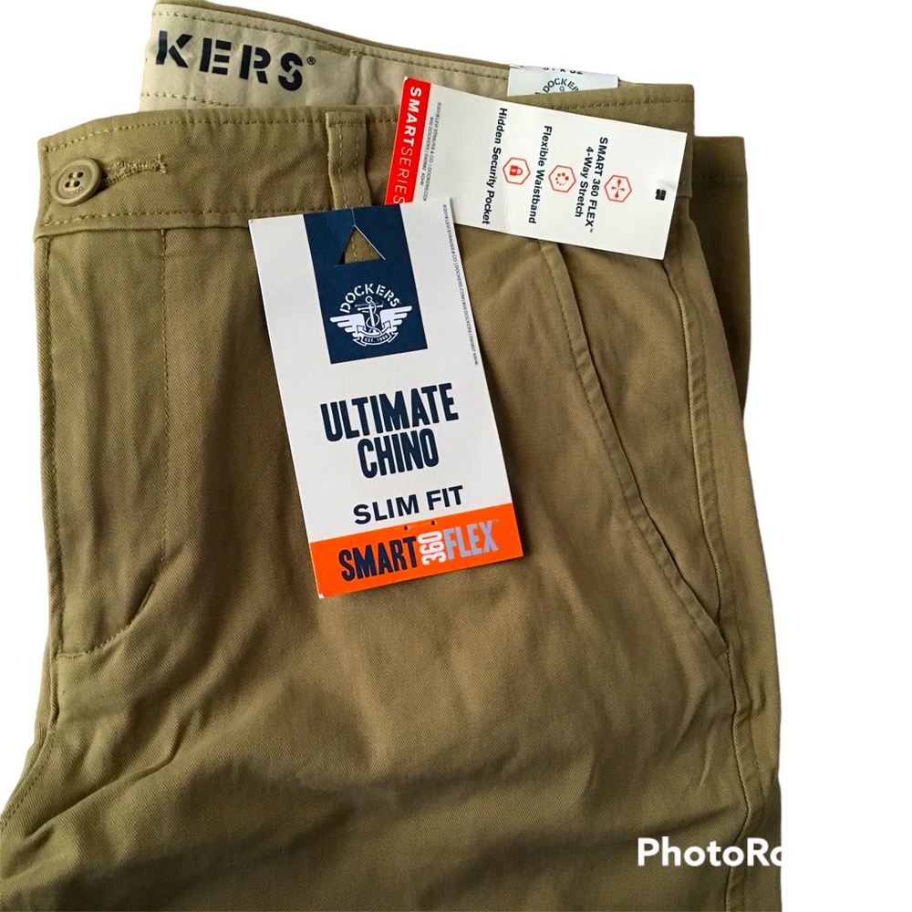 Men’s Dockers Ultimate Chinos - Slim Fit 31x32 Tan